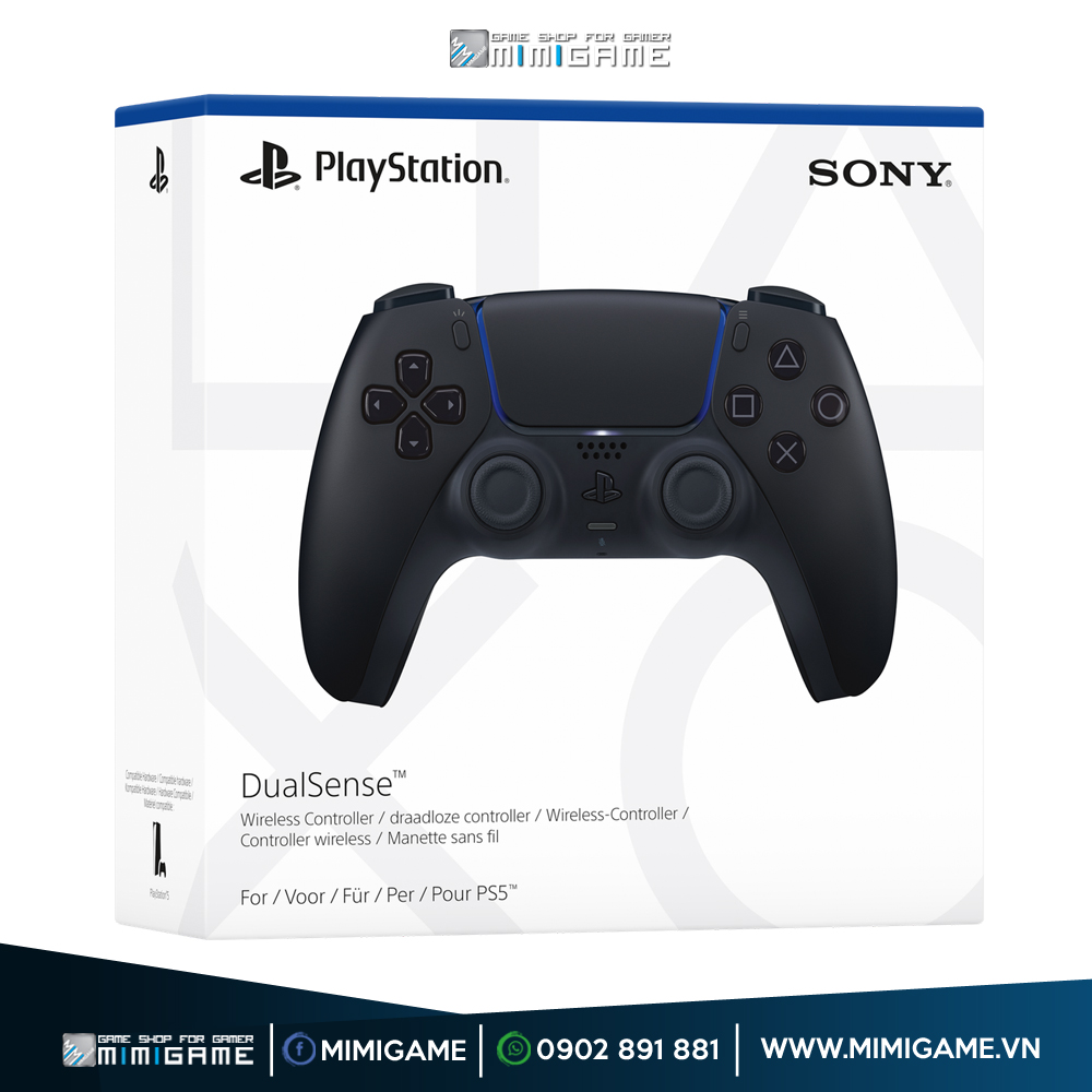 Tay cầm không dây dualsense ps5 / black