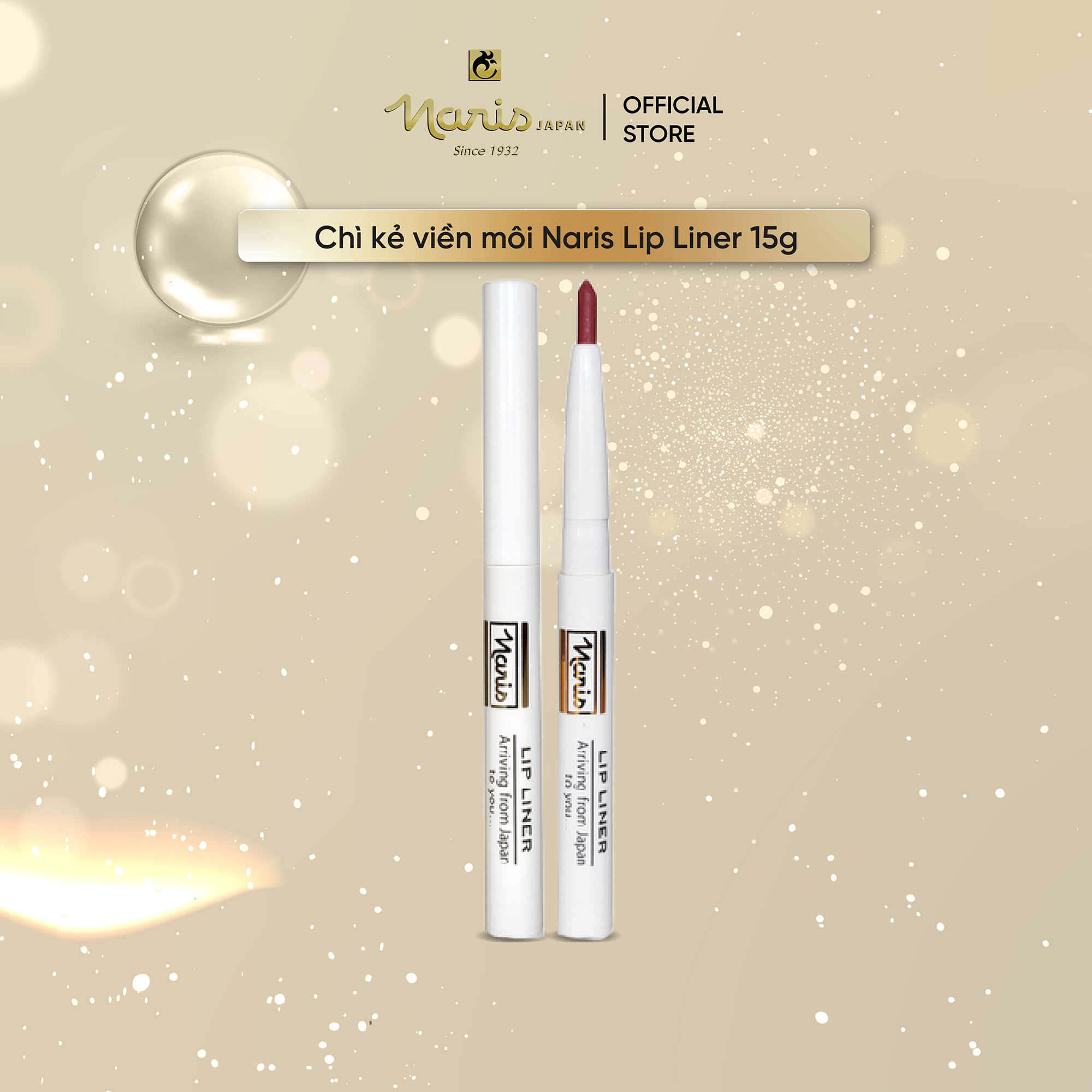 Chì kẻ viền môi Naris Lip Liner