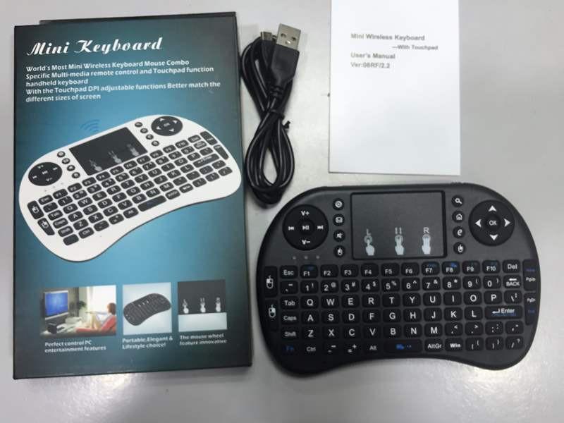 Bàn phím mini kiêm chuột không dây cho smart Tivi - Tivi box androi