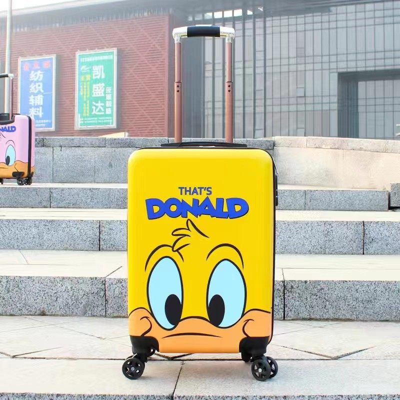 2023 Hoạt Hình Mẫu Mới 20 Inch Hành Lý Trẻ Em, Vali Xe Đẩy, Vali Du Lịch, Khóa Mật Khẩu, Vali Học Sinh