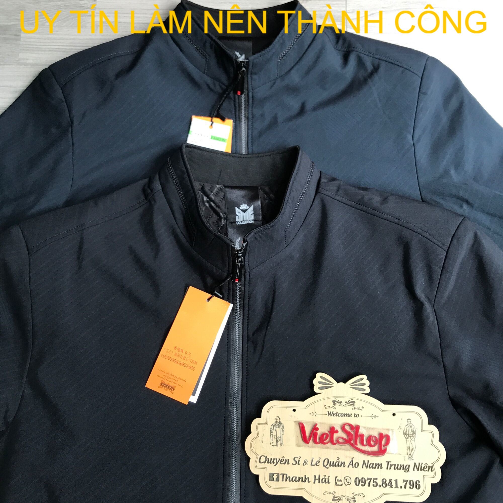 Áo khoác nam trung niên lót lông chất dày dặn cực ấm+ẢNH THẬT