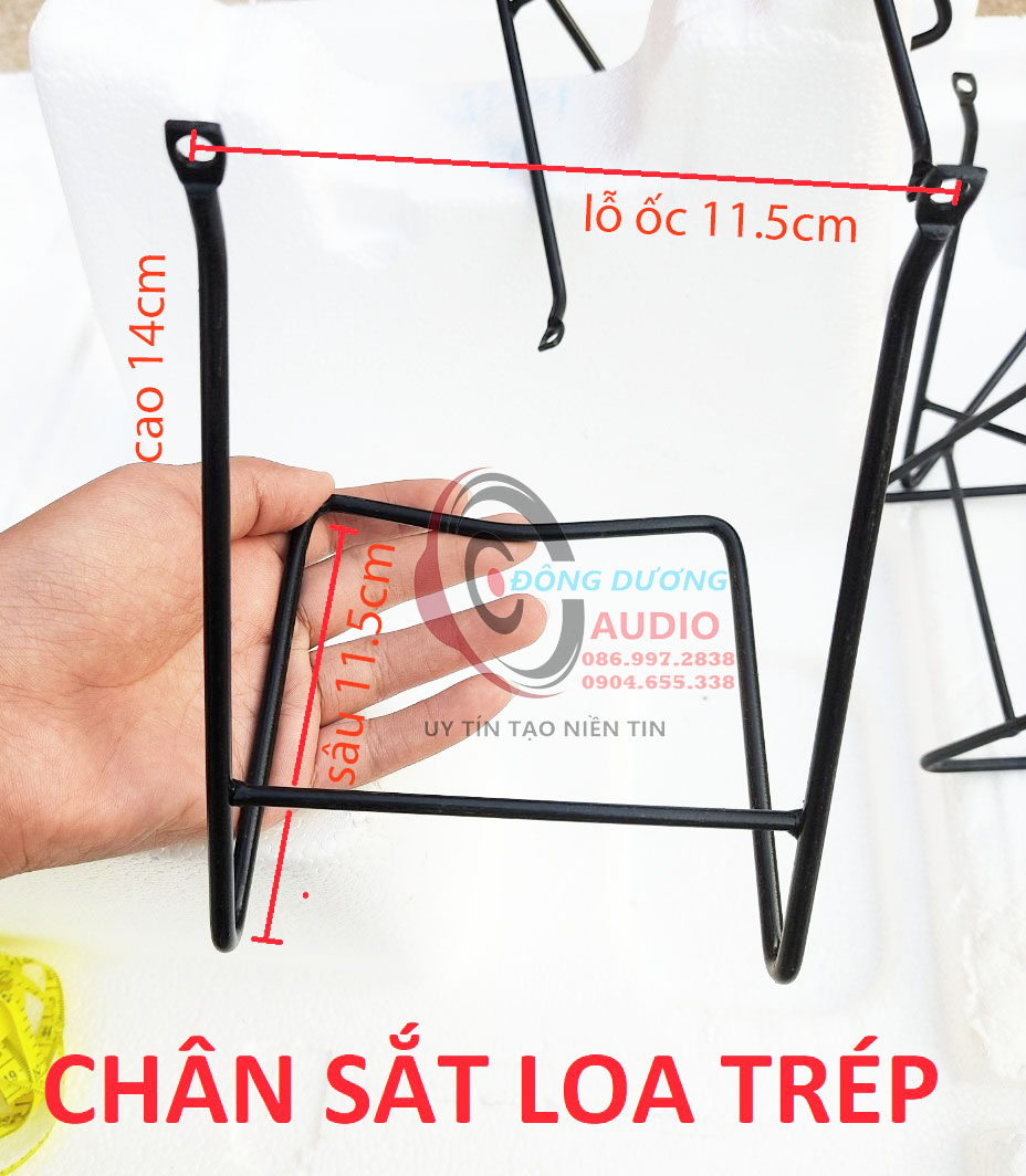 Xả kho - chân đế loa trép bằng sắt to - chân sắt loại to - giá đỡ loa treble
