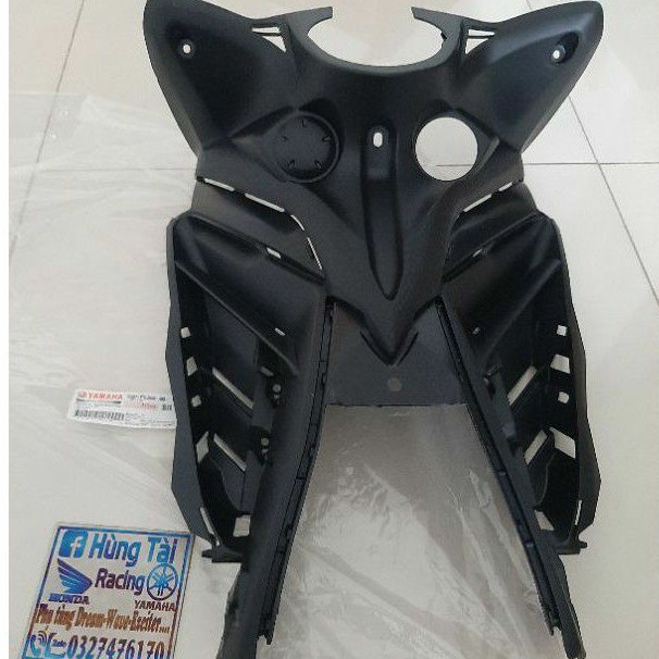 Nhựa ốp sườn đen xe exciter 135 đời 2011-2015 zin yamaha