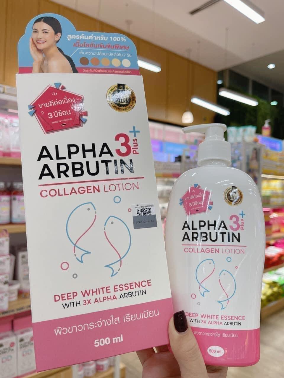 Sữa Dưỡng Thể Alpha Arbutin 3 Plus+ Lotion 500ml