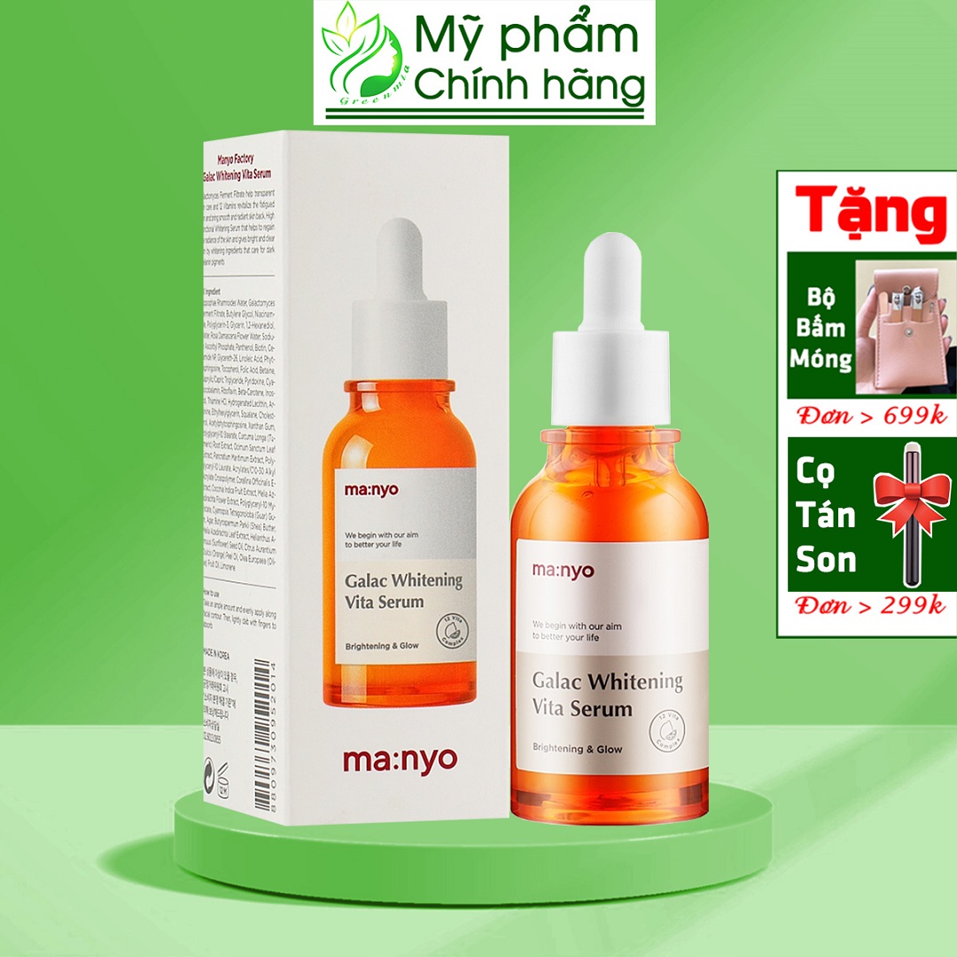  Serum Dưỡng Sáng Chuyên Sâu Manyo Ma:nyo Galac Whitening Vita Serum 50ml 