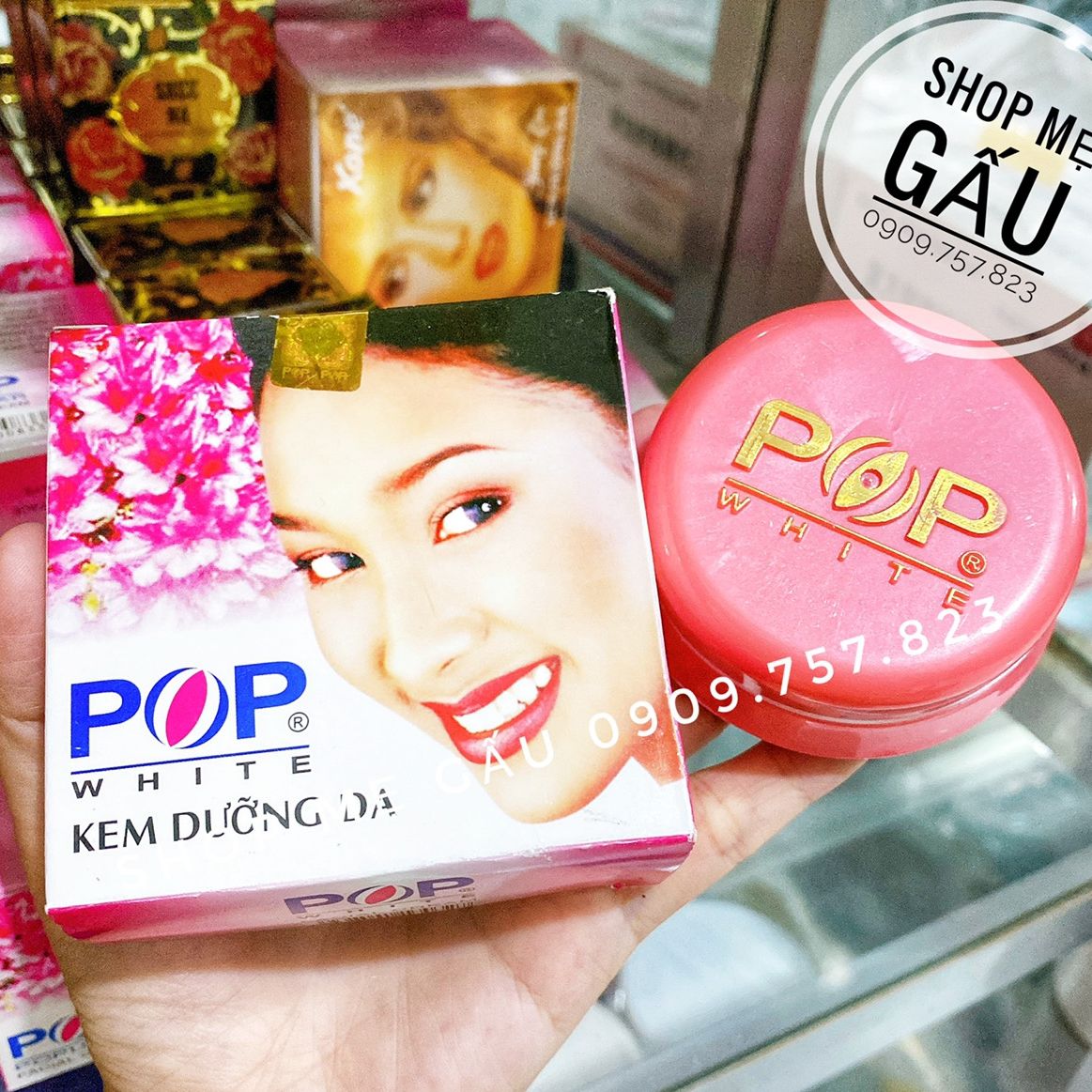Combo 3 hộp kem pop 4g