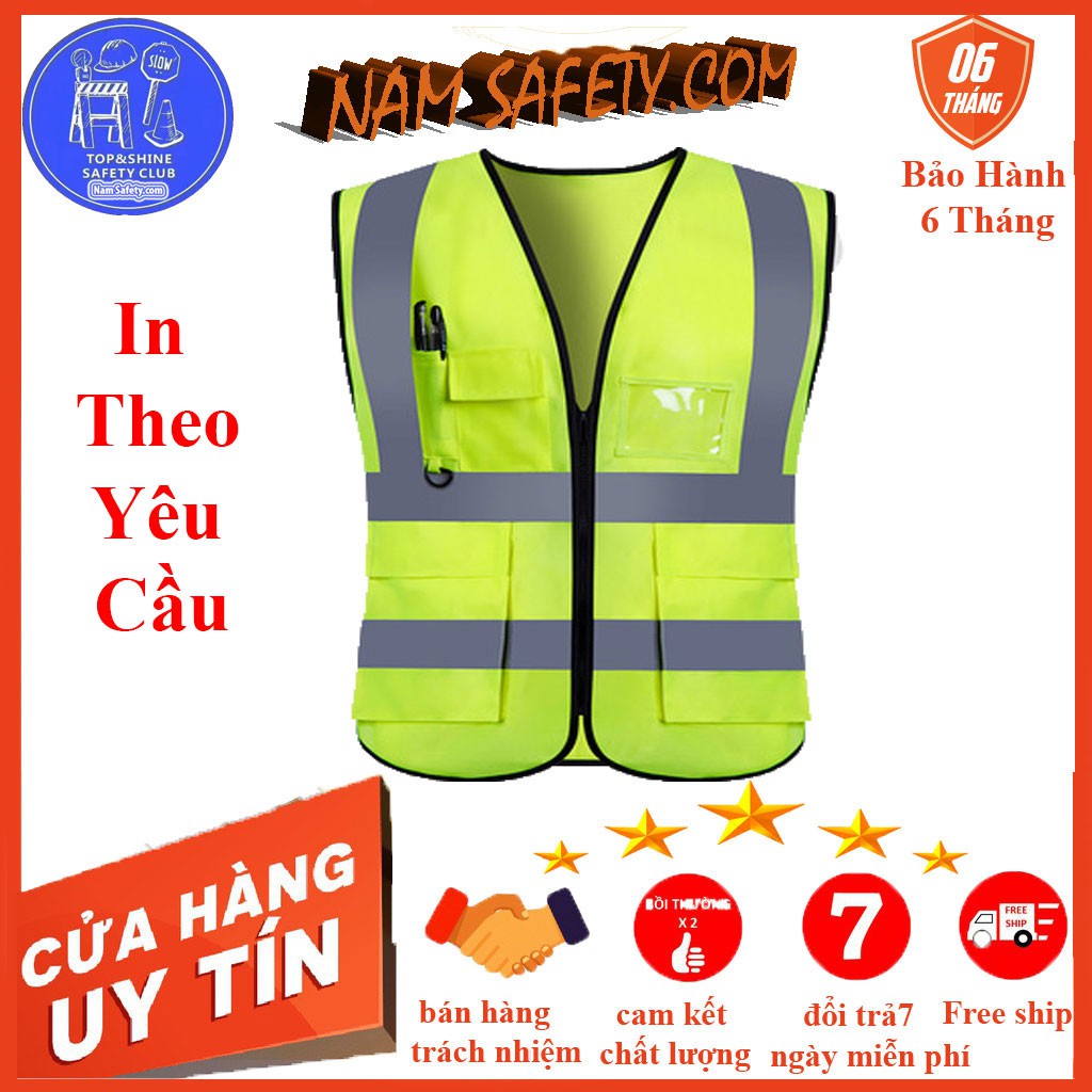 Áo phản quang bảo hộ lao động ,áo phan quang kỹ sư
