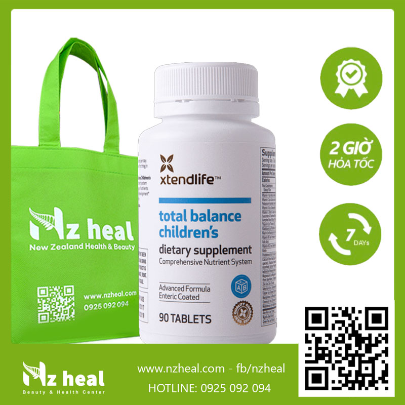 Viên uống Vitamin Tổng Hợp Cho Bé Total Balance Children Xtend-Life