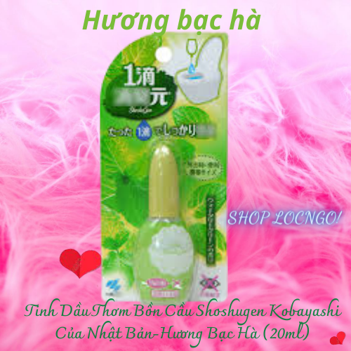Tinh Dầu Thơm Bồn Cầu Shoshugen Kobayashi Của Nhật Bản 20ml by Shop LocNgo