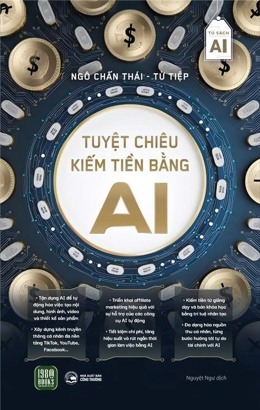 Sách - Tuyệt Chiêu Kiếm Tiền Bằng AI