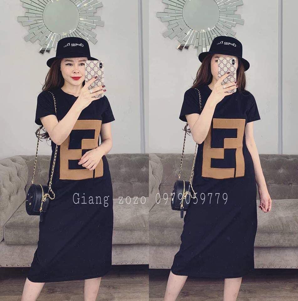 Đầm nữ dễ thương ff dáng suông