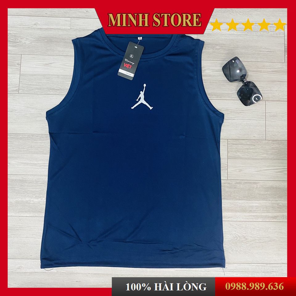 Áo Ba Lỗ Nam Lưới Thông Hơi sát nách mặc tập gym ở nhà Áo 3 lỗ nam thể thao siêu mát mùa hè - Minhstore5