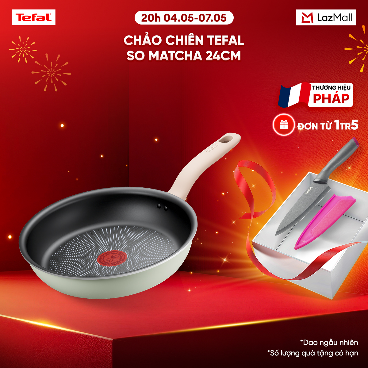 Chảo chiên Tefal So Matcha 24cm