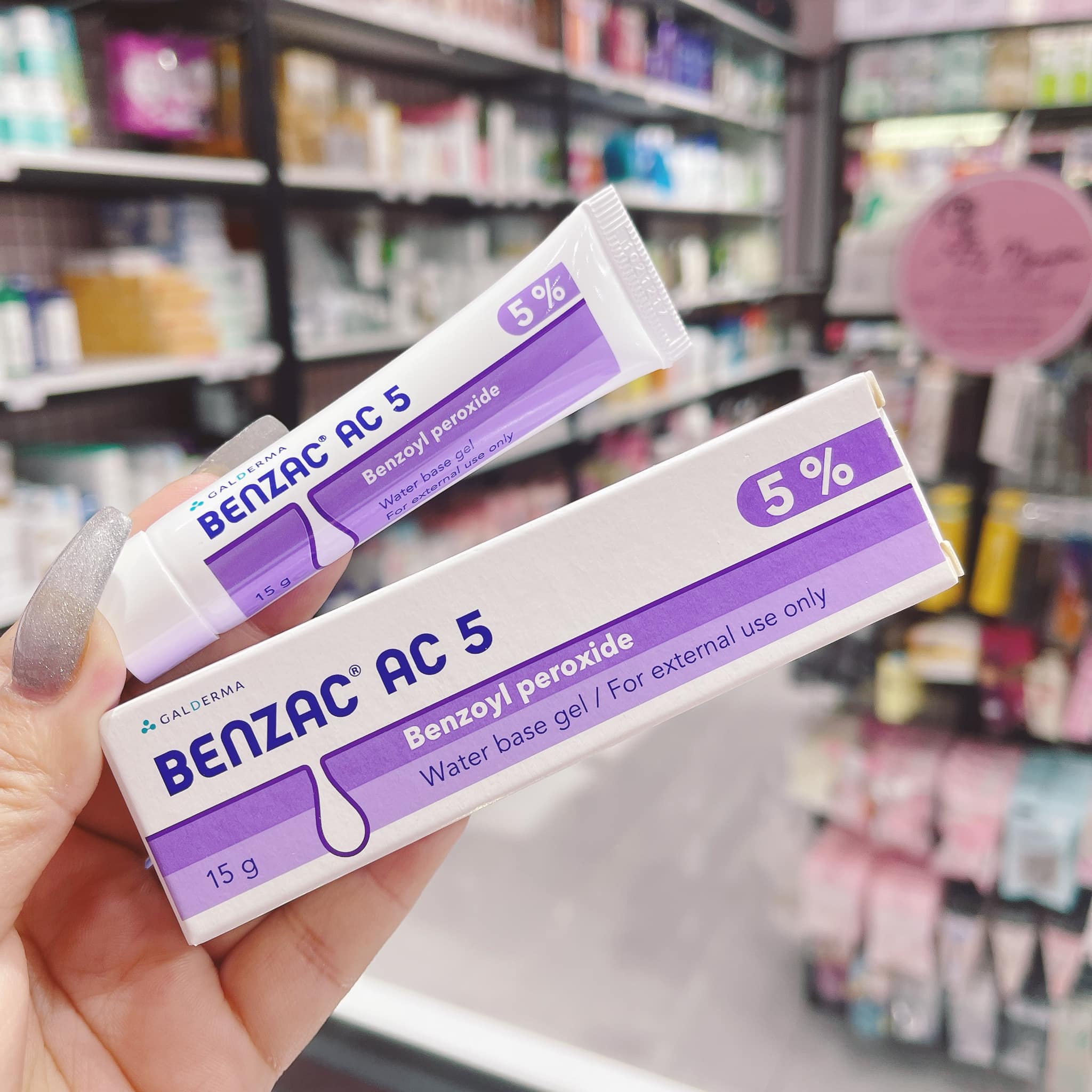 Kem Ngừa Mụn Benzac AC Benzoyl Peroxide Galderma