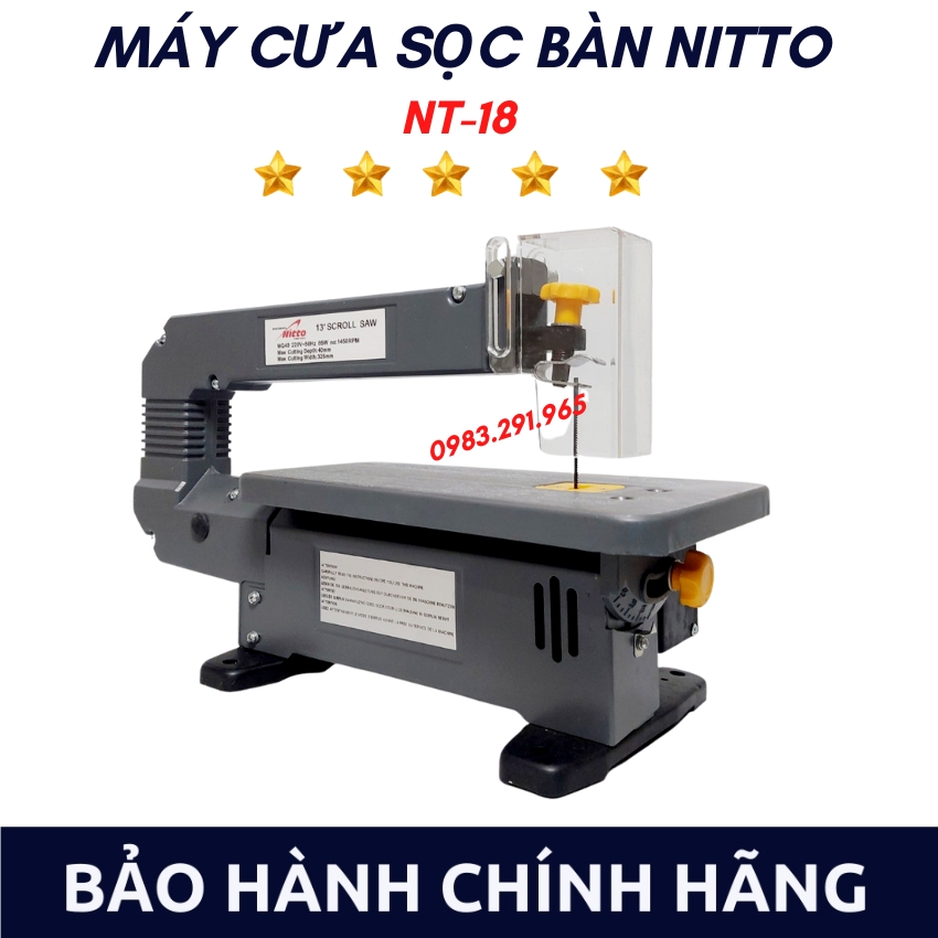 Máy cưa lọng bàn nitto nt-18