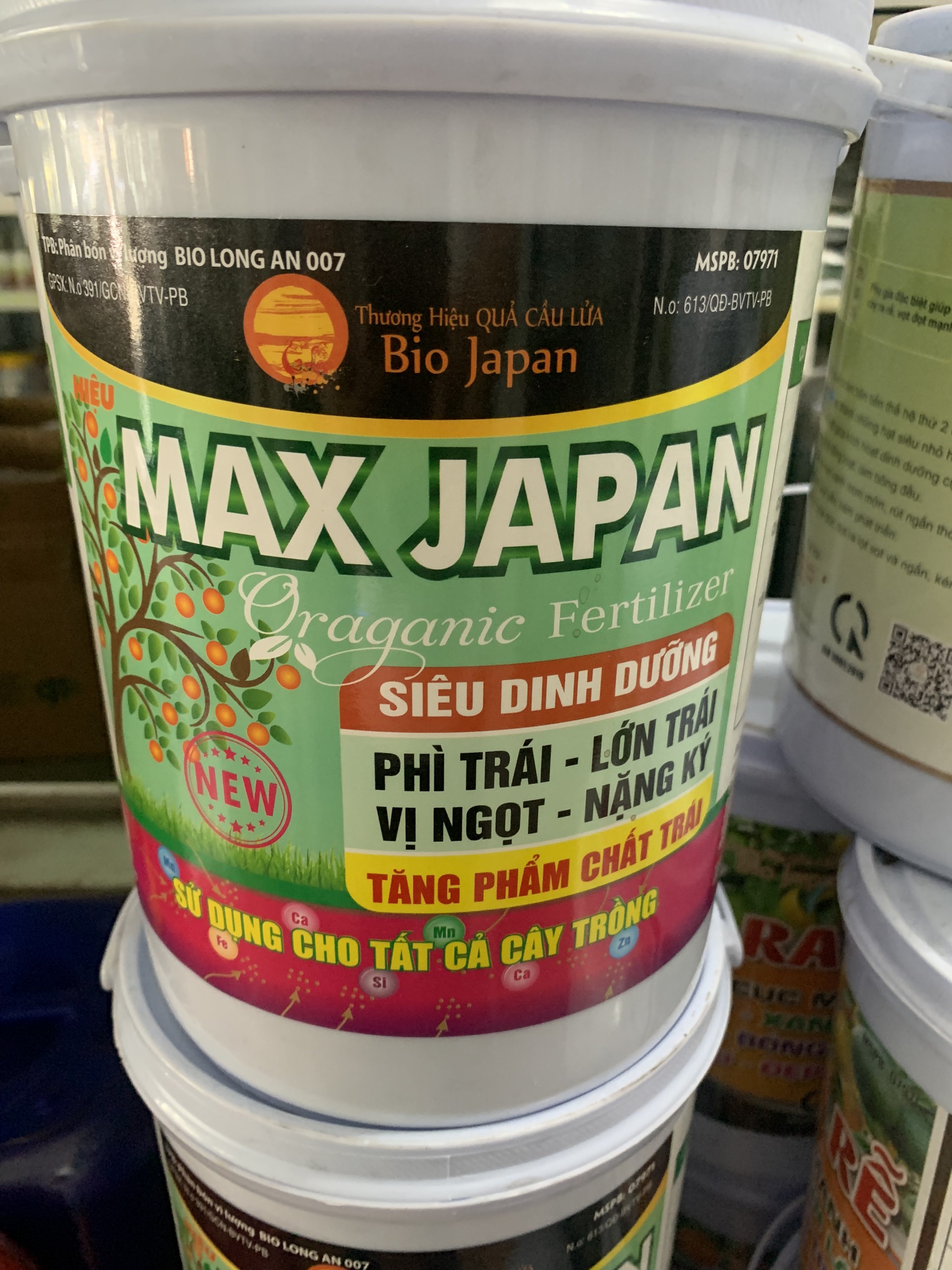 Xô max japan 4,5 kg