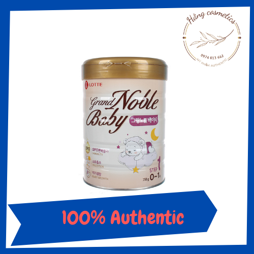 Sữa bột Grand Noble Baby cho bé 0-1 tuổi