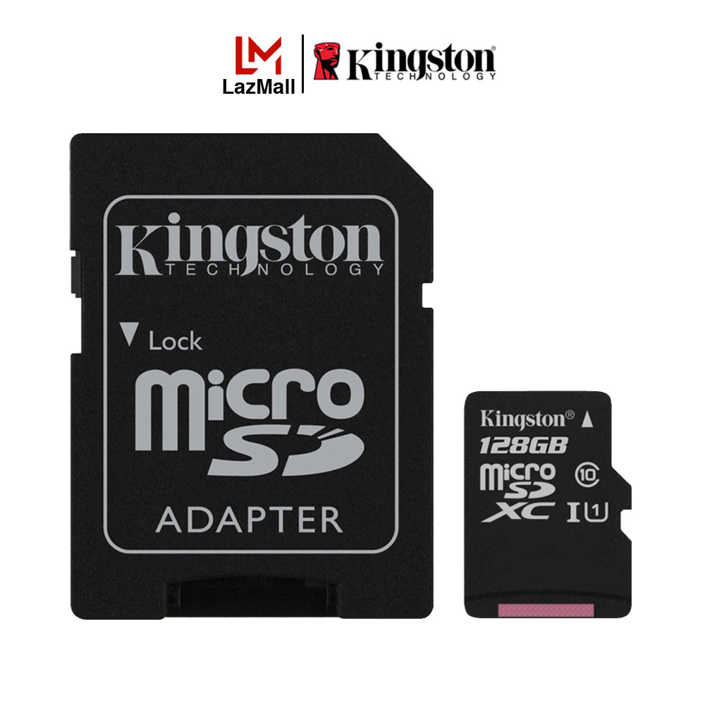 Thẻ nhớ microsdxc kingston canvas select 128gb class 10 u1