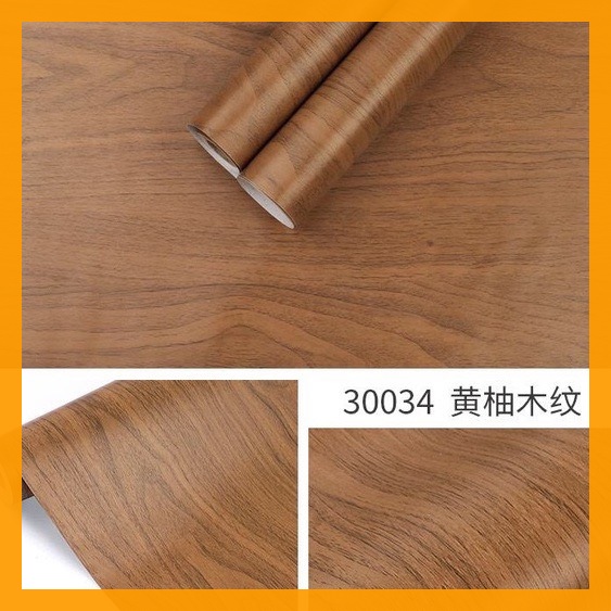 10M Giấy Dán Sẵn Keo Tường Vân Gỗ Nâu (10m x 45cm). Độ bền cao keo bám chắc tuổi thọ giấy lâu.