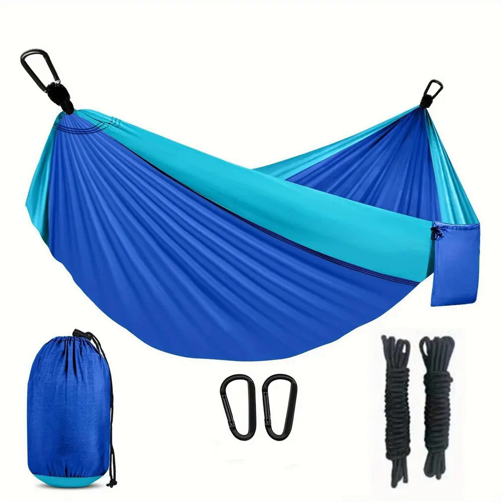2024 New Cắm Trại Võng  & Đôi Xách Tay Võng Ultralight Nylon Dù Võng Với 2 Treo Dây Đeo Nhanh Chóng Vận Chuyển