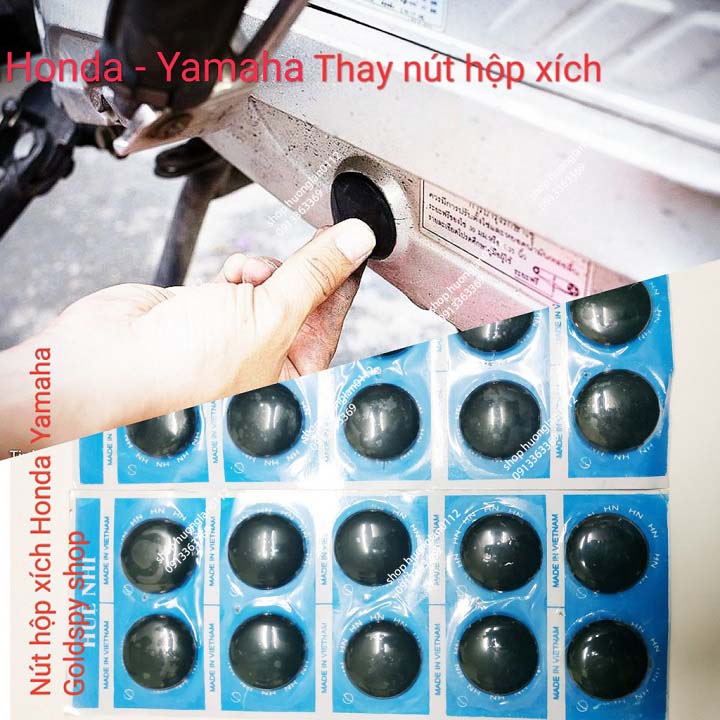 Nút hộp xích xe máy Honda Yamaha giá 1 cái