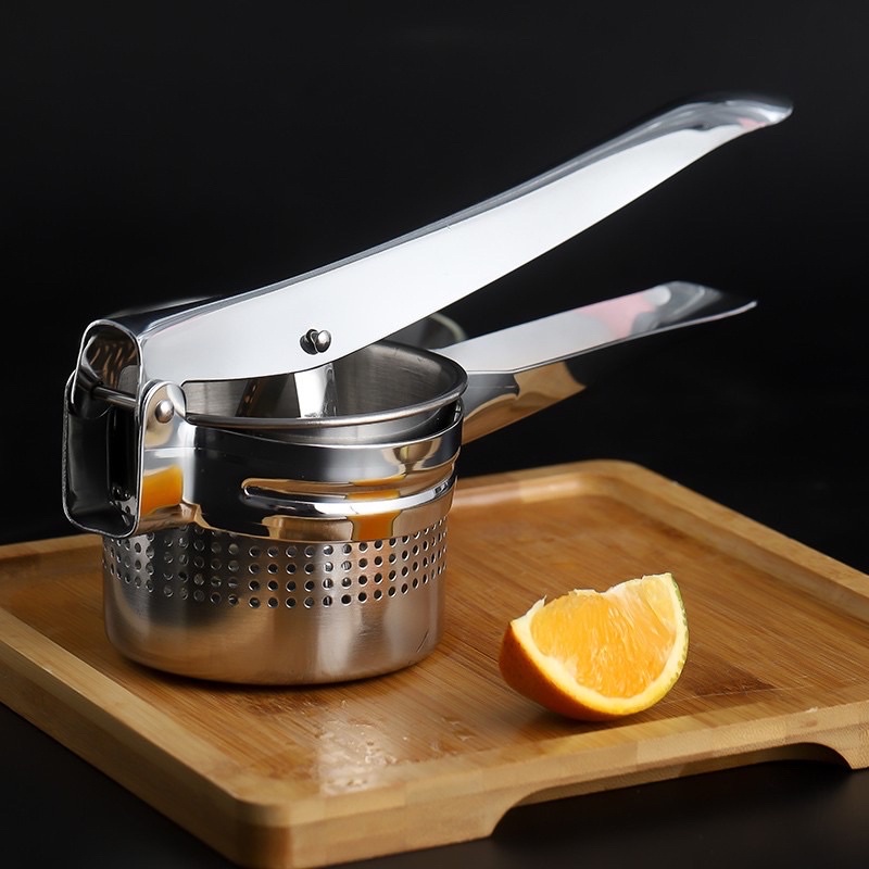 Dụng cụ inox ép trái cây ngủ cốc - tăng cường sức đề kháng ép cam vắt cam