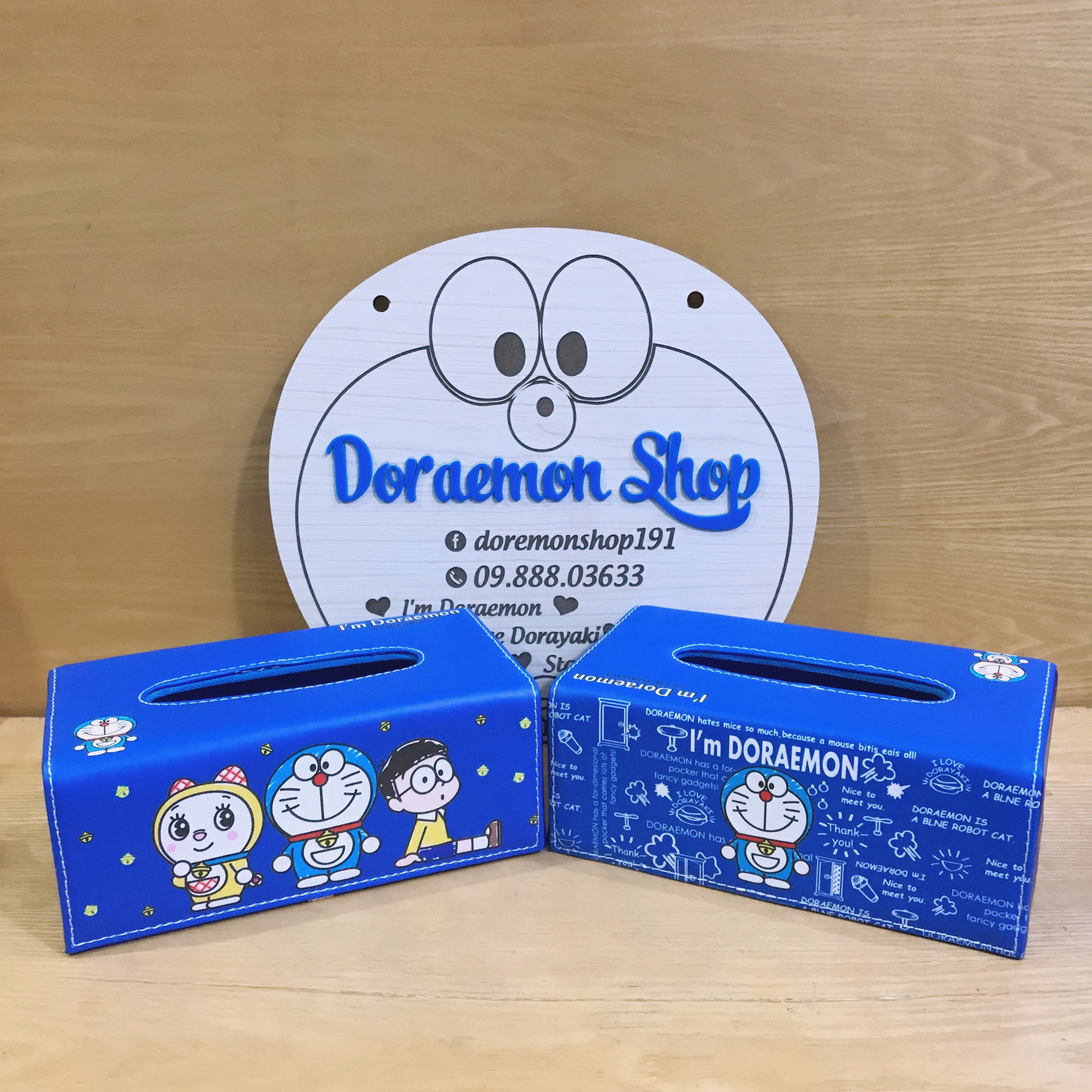 Hộp Đựng Giấy Ăn Doremon Doraemon