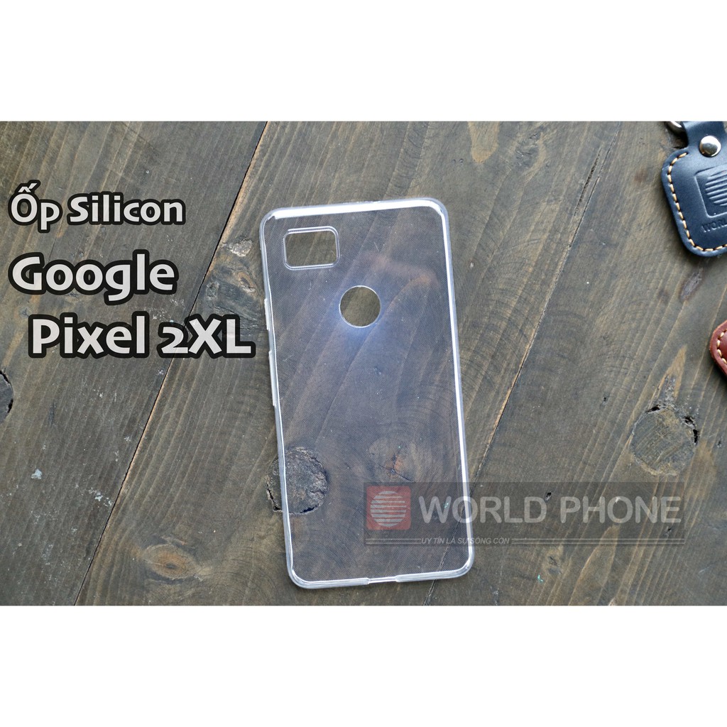 Ốp lưng google pixel 2xl, ốp silicon, dẻo trong gg pixel 2 xl