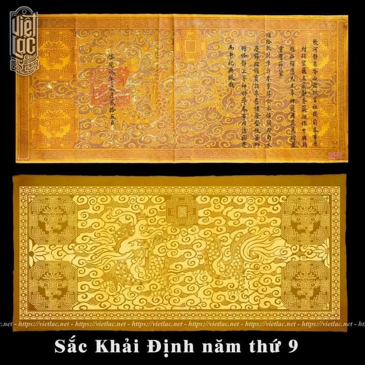 Giấy viết sắc hoa văn 2 mặt kt 60x125cm