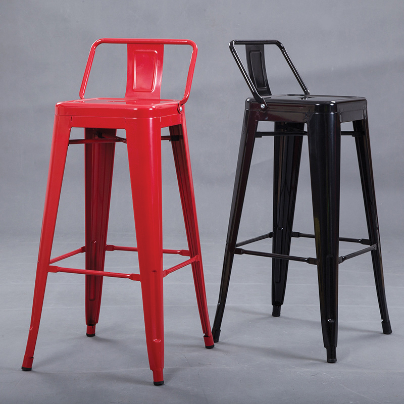 Ghế bar Tolix có tựa