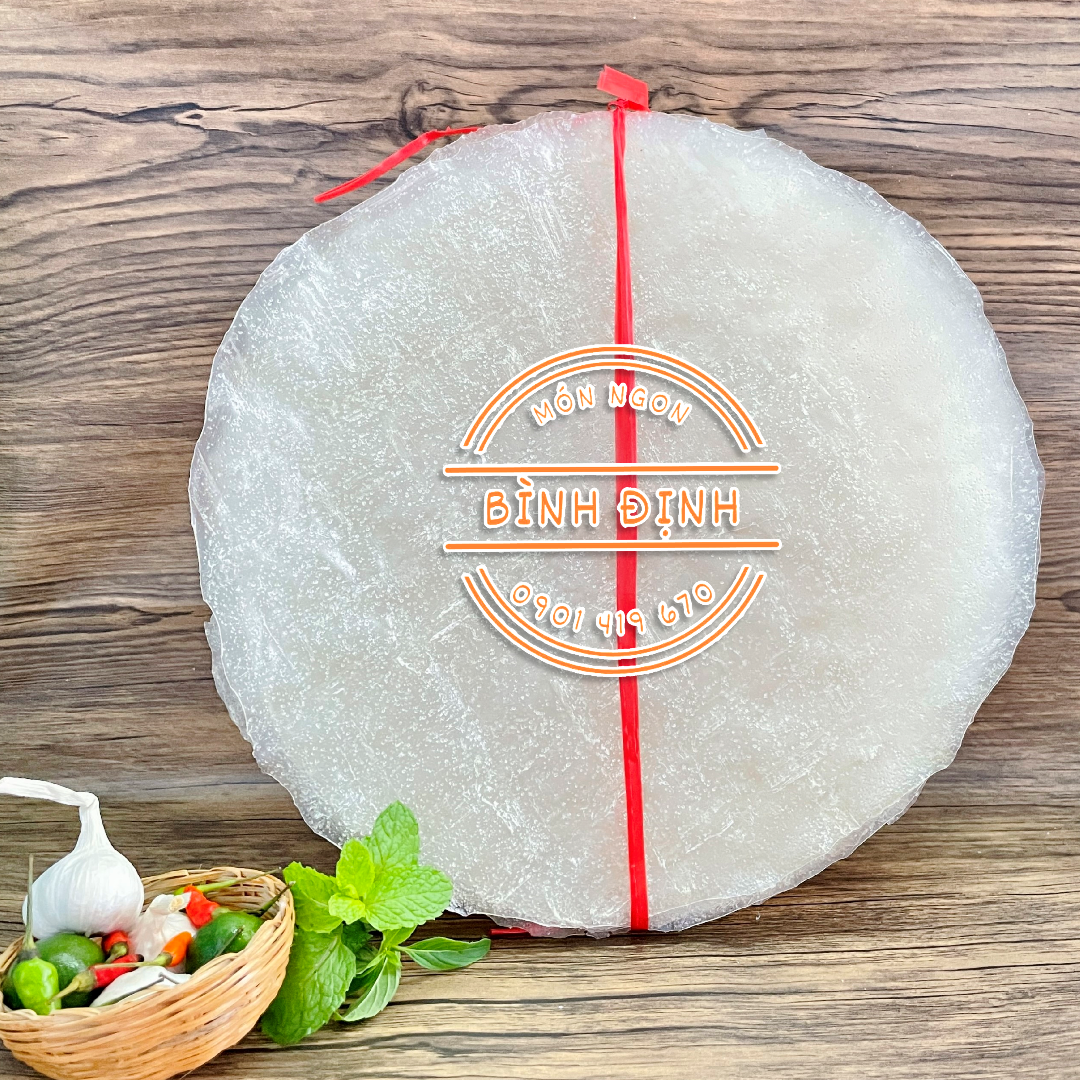Bánh tráng gạo nhúng giòn Bình Định