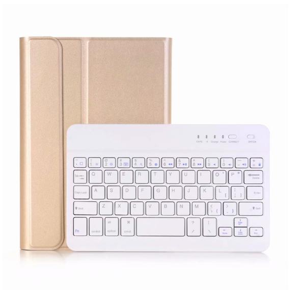 Bàn phím bluetooth iPad mini 1 mini 2, mini 3 Smart Keyboard Case , kèm bao da