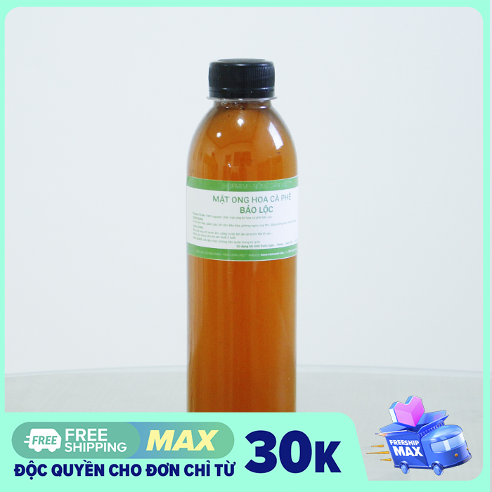 Mật ong nguyên chất hoa cà phê bảo lộc hàng chuẩn loạt 330ml
