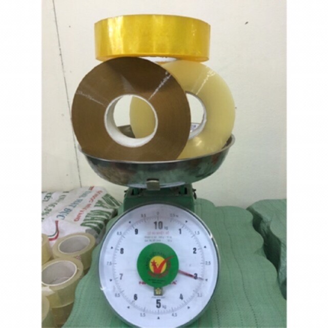 Băng Dính 1Kg Lõi Mỏng Băng Dính Đóng Hàng 1KG Lõi THẠCH CAO, bắng dính siêu dai, dính chắc shop online gói hàng giá rẻ