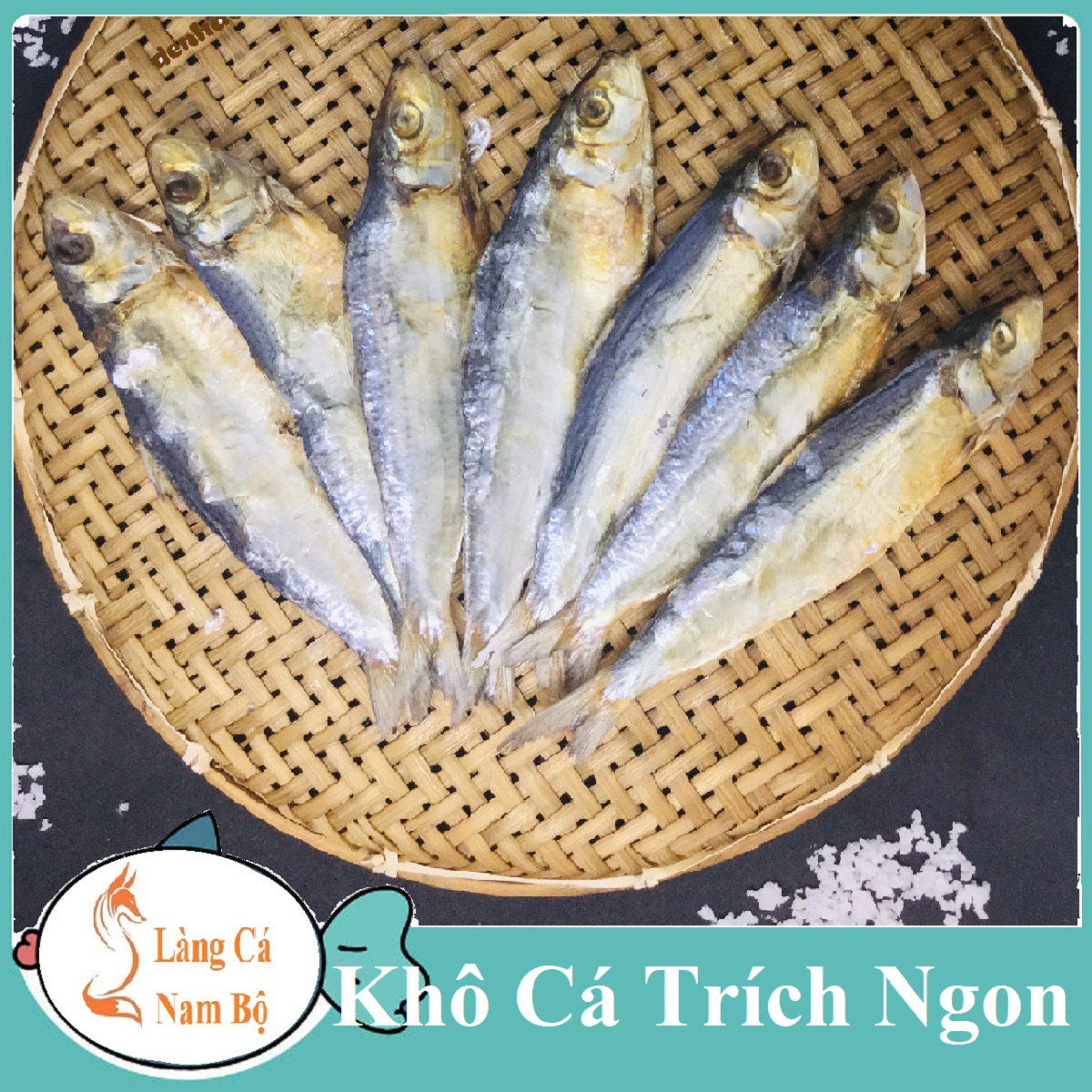 CÁ TRÍCH (cá nhâm) khô loại ngon 500gr LÀNG CÁ NAM BỘ