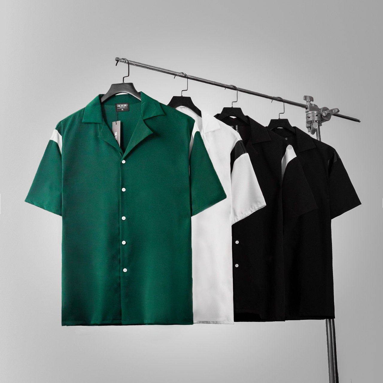 Áo sơ mi The Bad God Striped cuban shirt