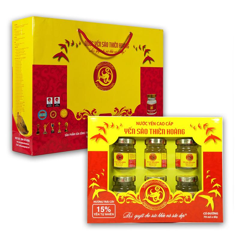 [HCM]Combo 2 Hộp Yến Sào Thiên Hoàng Hương Trái Cây 15% Yến Tự Nhiên
