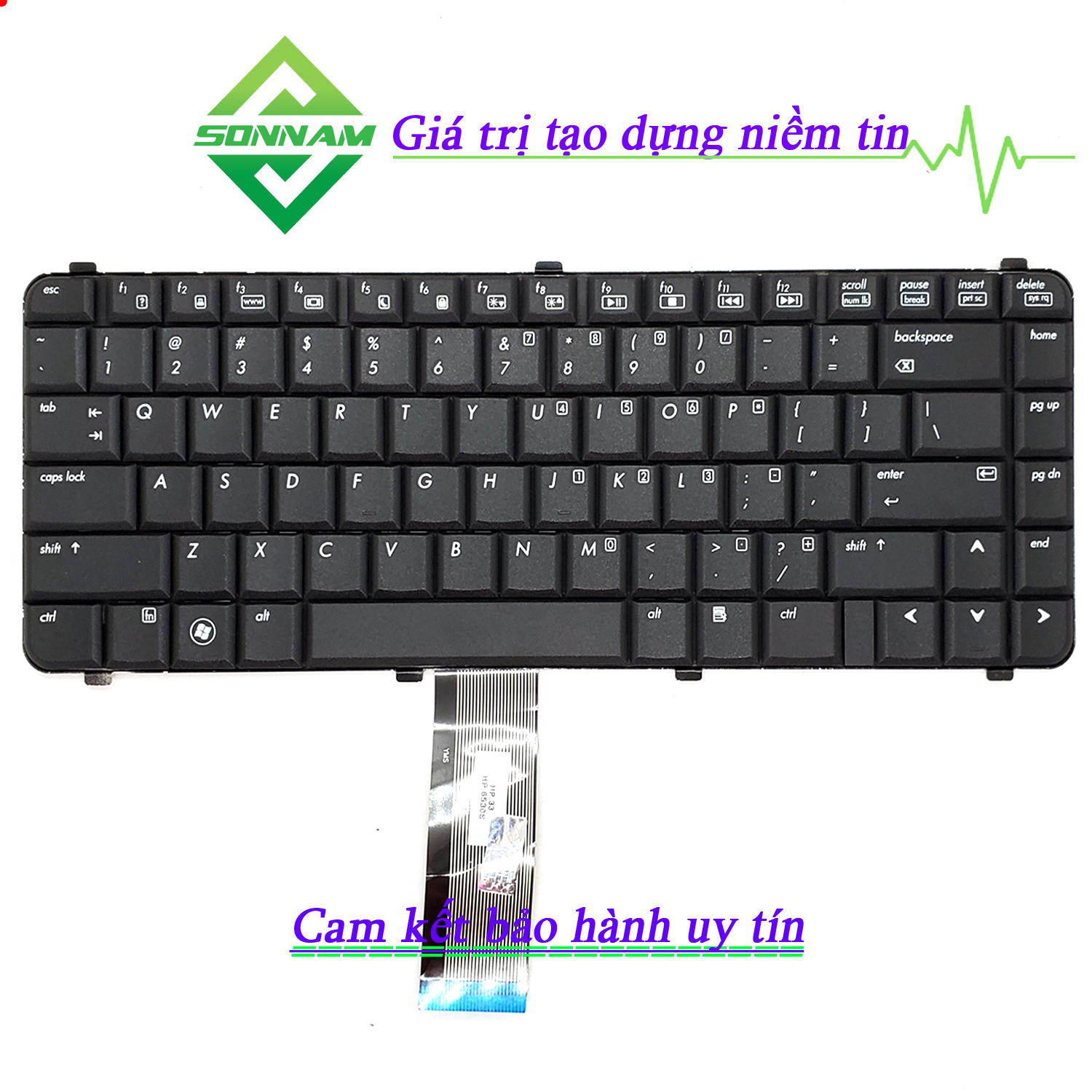Bàn phím laptop hp compaq 6530, 6530s, 6535s, 6730s