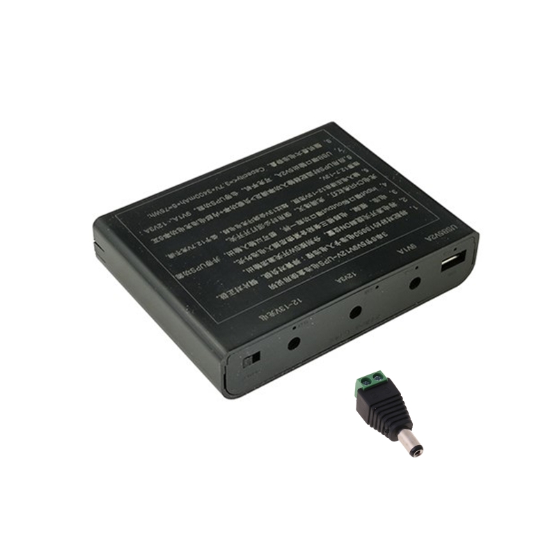 Đầu ra USB DC 12V 6x 18650 Pin UPS DIY Power Bank Box Bộ sạc cho điện thoại di động Bộ định tuyến WiFi Đèn LED Ánh sáng An ninh Camera