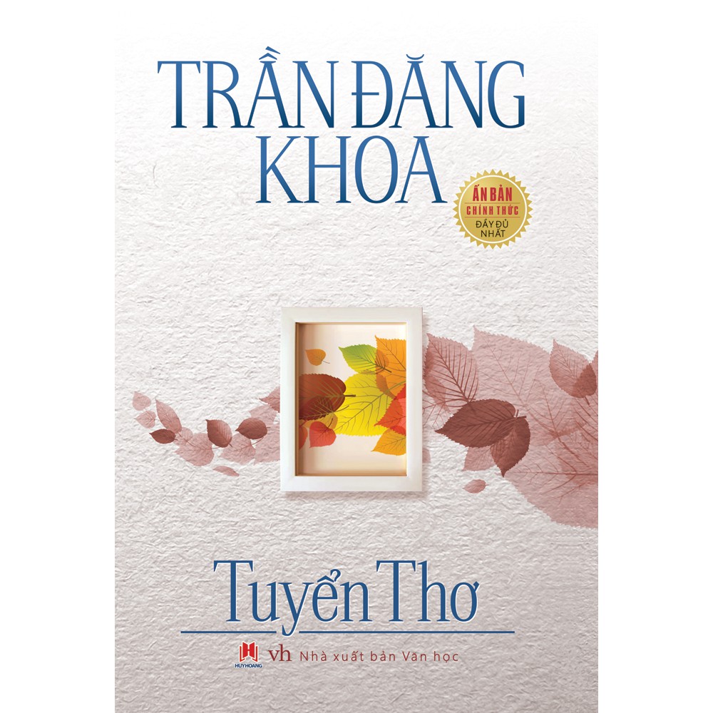 Sách - trần đăng khoa - tuyển thơ