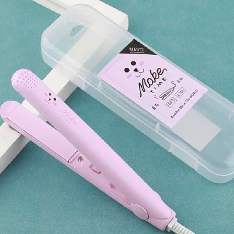 Máy là ép duỗi tóc mini 3 in 1 đa năng làm tóc thẳng, xoăn, cụp , uốn tóc giá rẻ , tạo kiểu tóc chuyên nghiệp tại nhà nội địa trung - may lam toc - may la toc