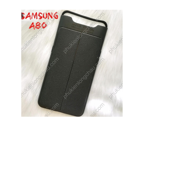 Ốp lưng silicon dẻo vân da cho Sam Sung galaxy A80