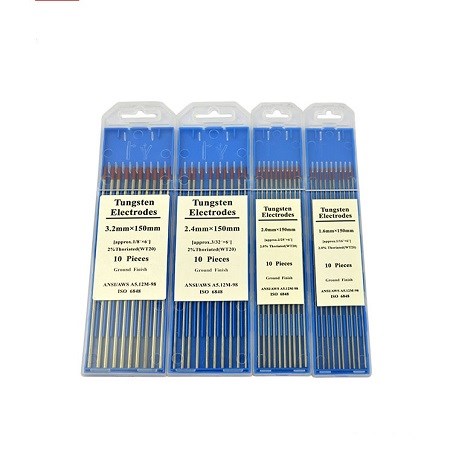 Bộ 10 kim hàn tig đầu đỏ 2.4*175 weldstone / shengyang