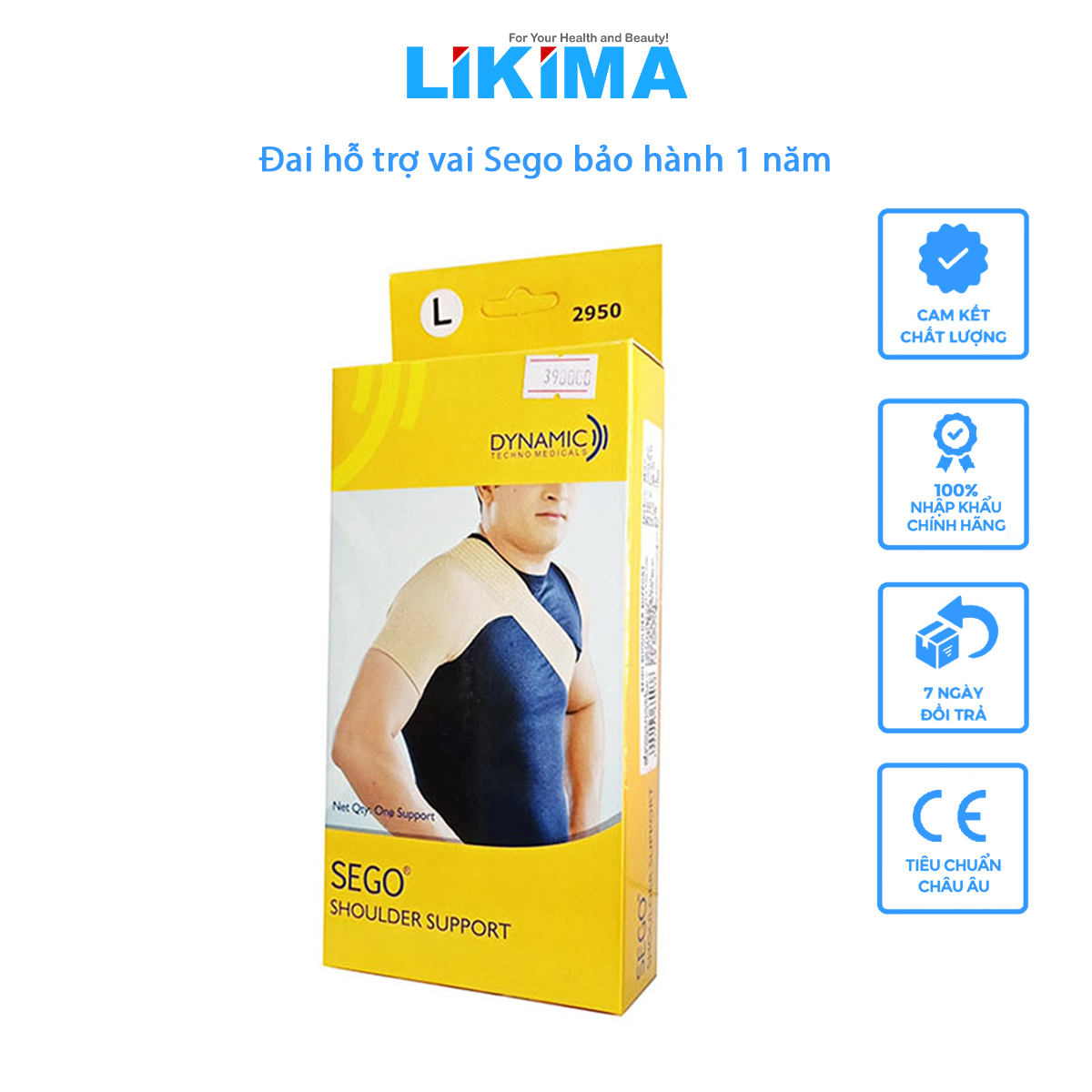 Đai hỗ trợ vai sego – 2950 likima