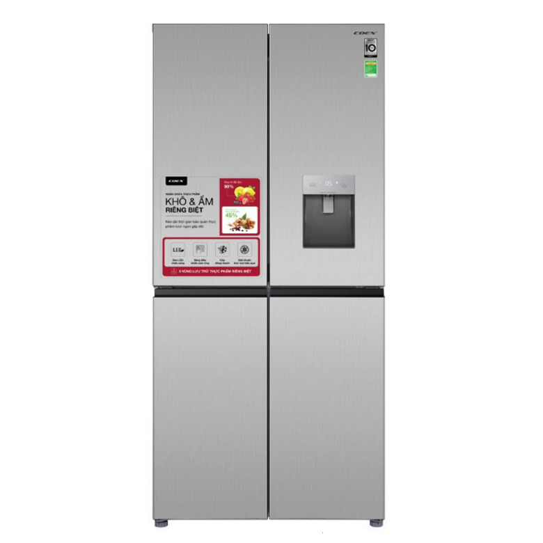 Tủ lạnh 4 cửa Inverter Coex RM-4004MSW 524L