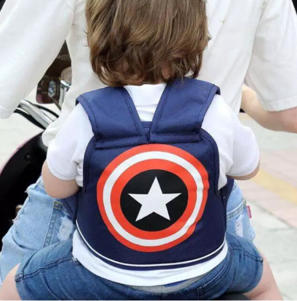 Đai Xe Máy Có Phản Quang, Cố Định Tư Thế An Toàn Cho Bé khi Đi xe