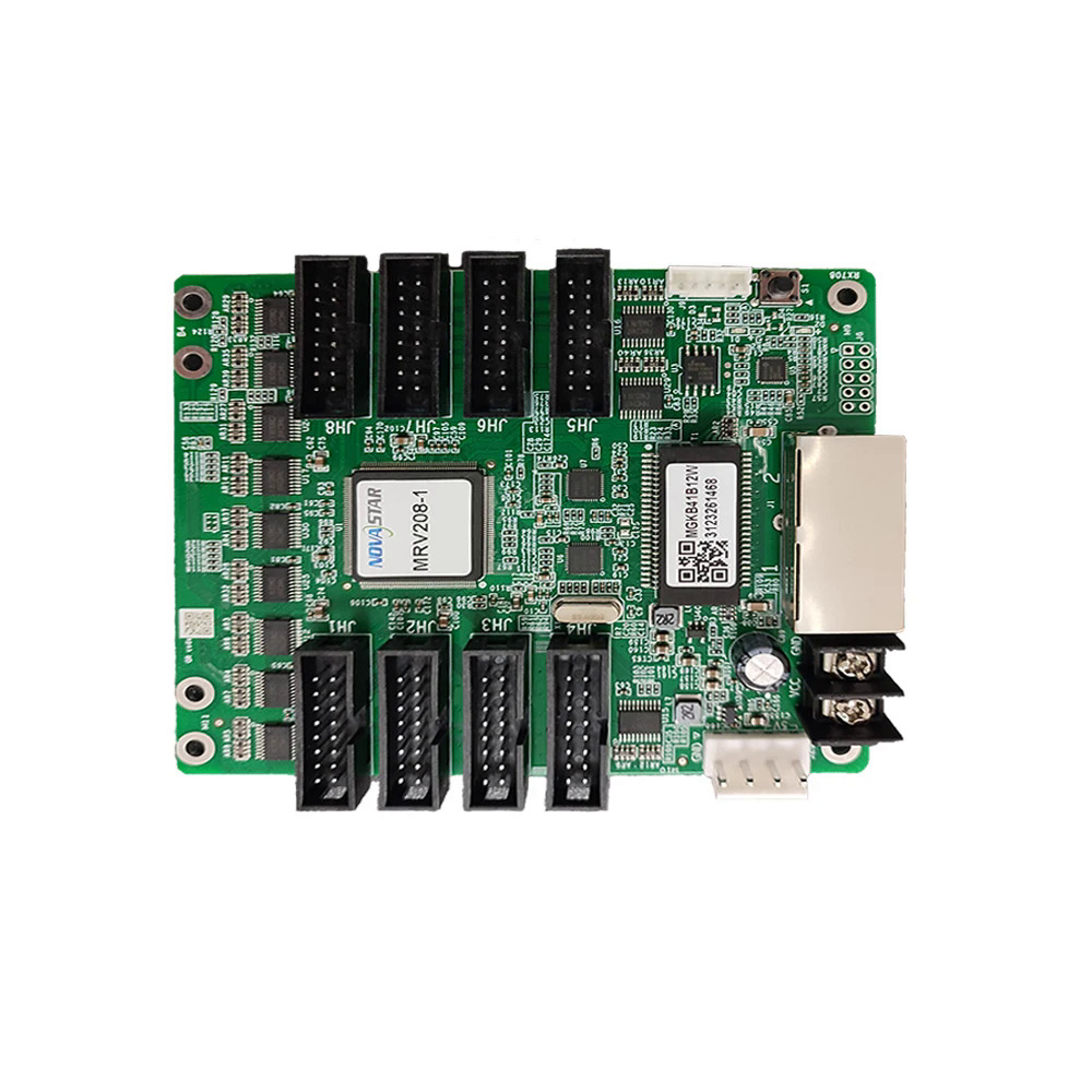 Sản xuất tại Trung Quốc novastar nhận thẻ MRV208-1 đầy đủ màu sắc cho ngoài trời trong nhà cố định hoặc cho thuê Màn hình hiển thị LED Hệ thống điều khiển