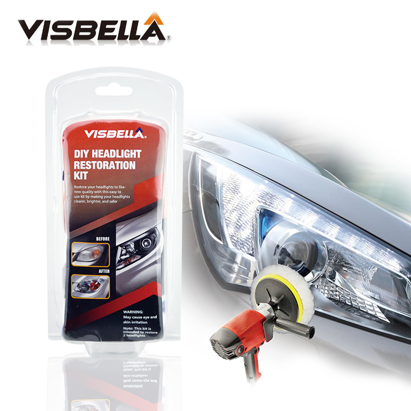 Bộ dụng cụ phục hồi đèn xe hơi quick&easy visbella hg0086cr5p