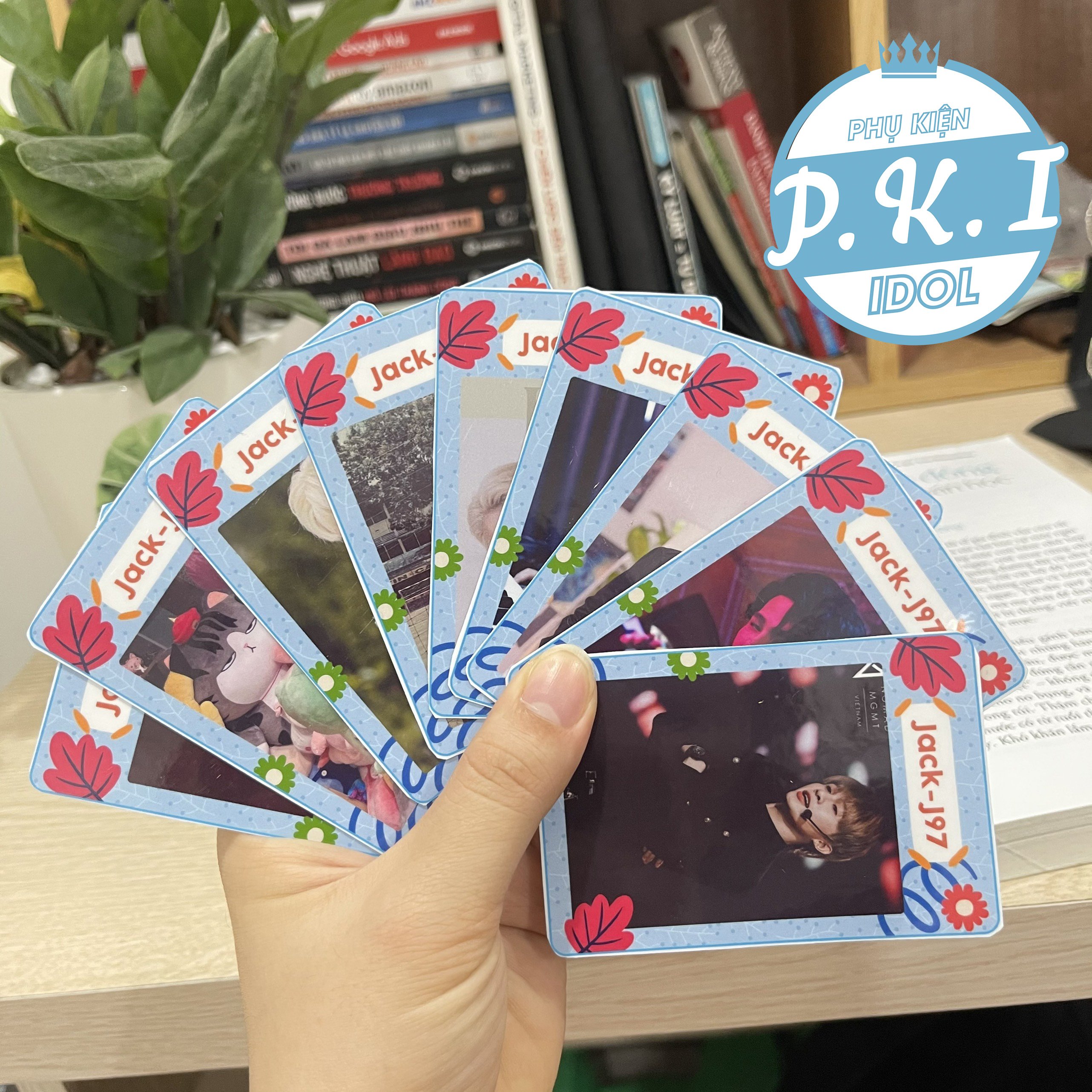 Bộ Card Cứng In Hình Diễn Ca Sĩ Jack J97 - Bo Góc Sang Trọng