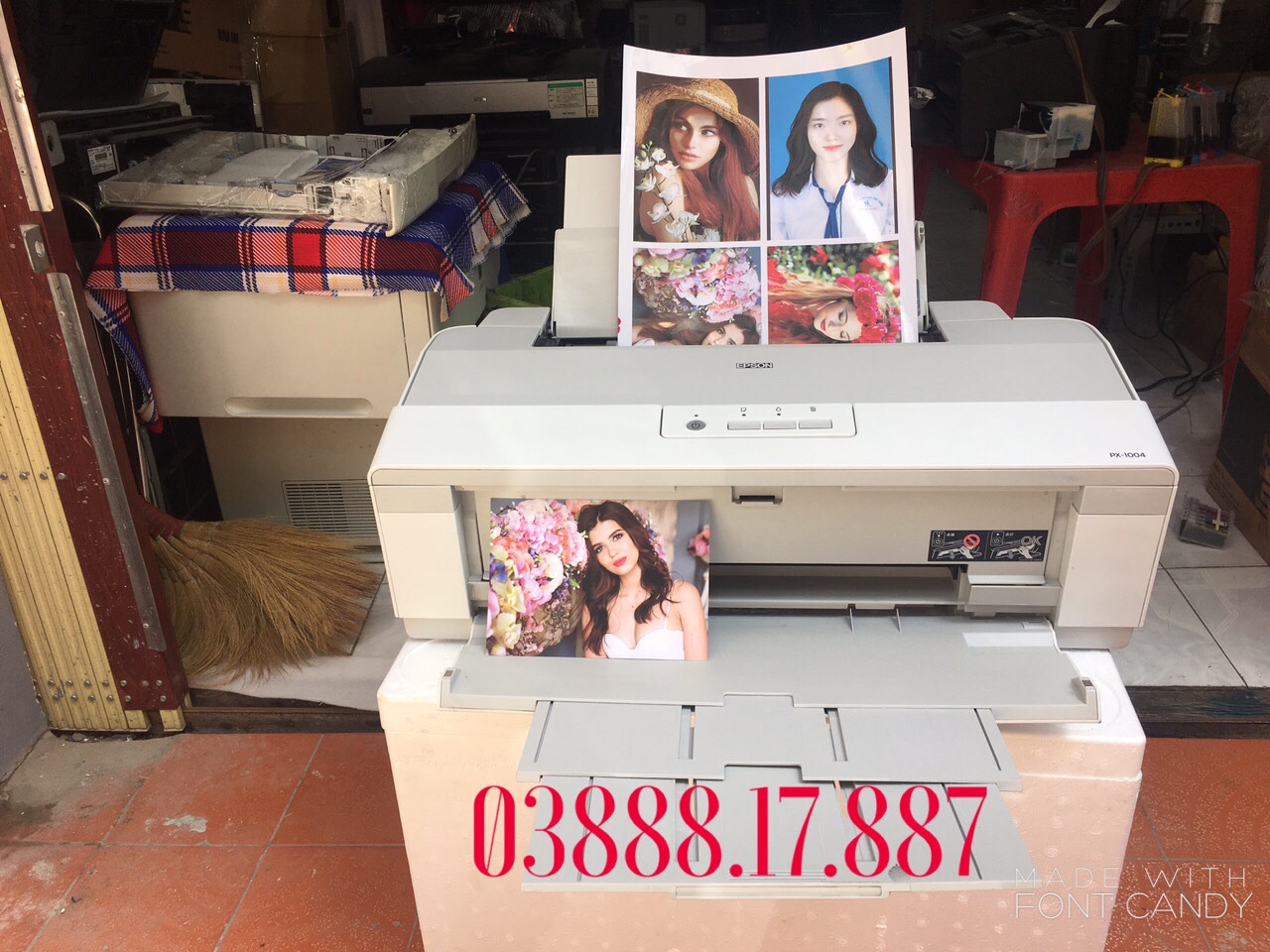 [Trả góp 0%]Máy in chuyển Nhiệt A3 - Epson px 1004